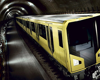 TRAIN, yellow HD wallpaper