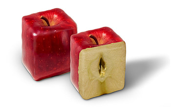 Red Apples, apples, abstract, graphy, fruit, apple, fruits HD wallpaper