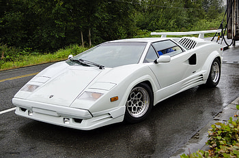 Lamborghini, Cars, Side View, Countach HD wallpaper