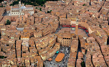 Siena's beauty, Captivating views, Breathtaking landscapes, Visual feast HD wallpaper