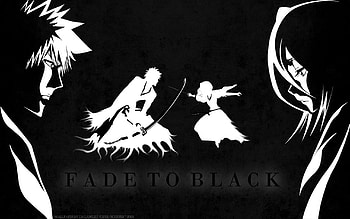 fade to black, bleach, ichigo, anime, rukia HD wallpaper