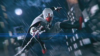 Arachknight Peter Spiderman 2, marvels-spider-man-2, spiderman, 2023-games, ps5-games, games HD wallpaper