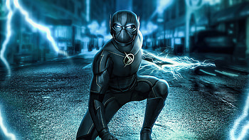 Black Flash , flash, superheroes, artwork, artist, artstation HD wallpaper