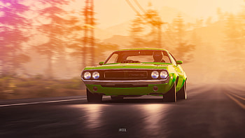 1970 Dodge Challenger RT From The Crew 2, the-crew-2, the-crew, games, pc-games, xbox-games, ps-games, artist, artwork, artstation, dodge-challenger, dodge HD wallpaper