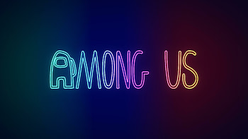 Logo, Among Us HD wallpaper