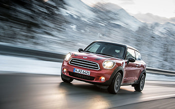 Mini Cooper, Cars, Movement, Traffic, Side View HD wallpaper