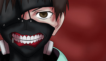 Tokyo Ghoul Kaneki, tokyo-ghoul, ken-kaneki, anime, artist, artwork, digital-art, deviantart HD wallpaper