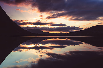Lake Reflection, lake, reflection, nature HD wallpaper