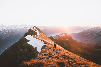 Nature, Mountain, Vertex, Top, Tourist HD wallpaper