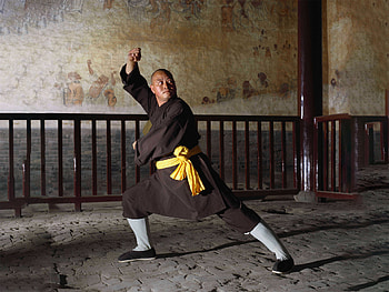 Master Shi Yan Chen, Shaolin Kung Fu HD wallpaper