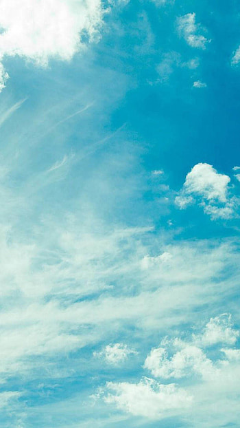 Unique sky and white clouds for Samsung smart HD phone wallpaper