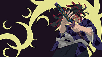 Katana Kimetsu no Yaiba Kokushibo Demon Slayer Kimetsu no Yaiba HD wallpaper