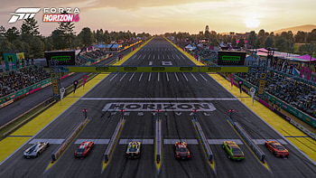 Forza Horizon 6 — Grid Start, Video Game, Race Car, Race Track HD wallpaper