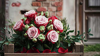 Stunning Rose Bouquet in Ultra, rose bouquet, flower, rose, bouquet, nature HD wallpaper