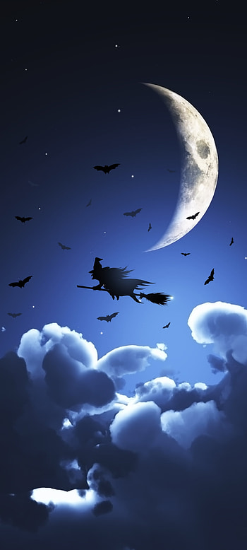 dark, witch HD phone wallpaper