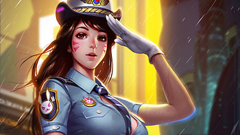 Dva Overwatch Arts , dva-overwatch, overwatch, games, artist, artwork, digital-art, artstation HD wallpaper