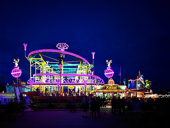 Fun Fair, Thrills and spills, Exciting games, Filled with laughter HD wallpaper