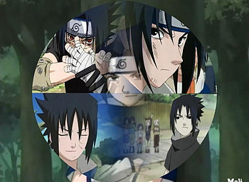S4ssk3 M0m3NtS by Bl4Ck J0k3r, sasuke, past, present HD wallpaper