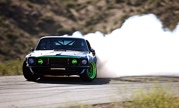 Ford Mustang RTR, Drifting HD wallpaper