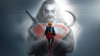 Supergirl Woman Of Tomorrow, supergirl-woman-of-tomorrow, supergirl, lobo, artwork, art, digital-art, superheroes HD wallpaper