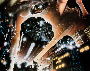 Blade Runner : Futuristic Movie Nightscape, movie, Blade Runner HD wallpaper