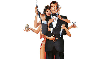James Bond, Roger Moore, Movie, Octopussy, Maud Adams, Octopussy (Character) HD wallpaper