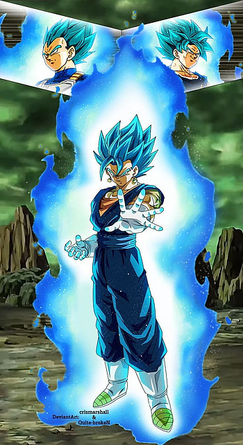 Vegito, animado, arte HD phone wallpaper