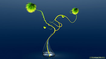 abstract flower HD wallpaper