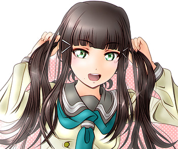 Dia Kurosawa, Dia Kurosawa, Anime, Love Live! Sunshine!! HD wallpaper