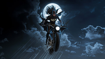 Batgirl Midnight Patrol, batgirl, superheroes, artwork, digital-art, ai HD wallpaper