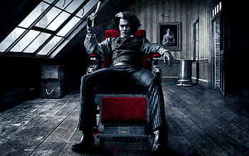 Johnny Depp , Johnny Depp hintergrnde, Tim Burton , Sweeney Todd behind HD wallpaper