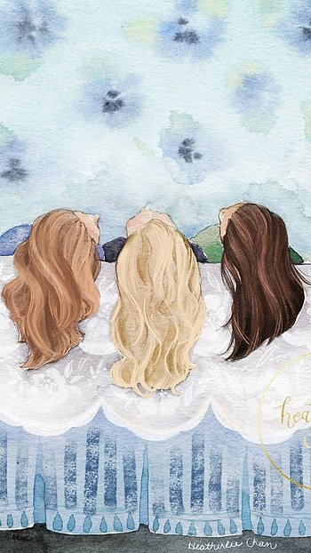 Best Friends, BFF, Girls HD phone wallpaper