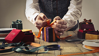 Wrapping, Gifts HD wallpaper