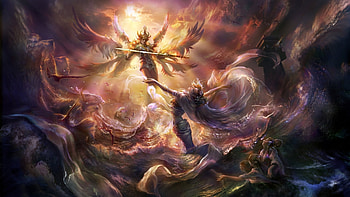 Fantasy, Angels HD wallpaper
