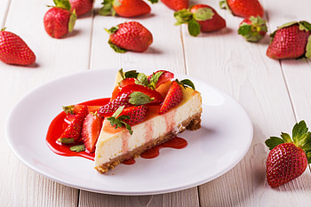Creamy cheesecake dessert, Tempting indulgence, Decadent treat, Divine HD wallpaper