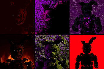 Springtrap: FNAF3 Nightmare, Springtrap (Five Nights at Freddy's), video game, Five Nights at Freddy's 3, Five Nights at Freddy's HD wallpaper