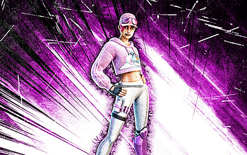 Britestorm Bomber, grunge art, Fortnite Battle Royale, Fortnite characters, Britestorm Bomber Skin, purple abstract rays, Fortnite, Britestorm Bomber Fortnite HD wallpaper