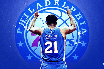 Joel Embiid, NBA, Philadelphia 76ers, Cameroonian, Basketball HD wallpaper