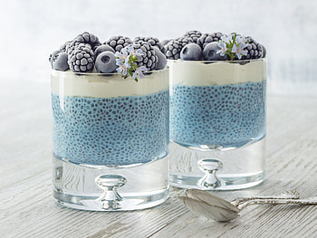 Chia Seeds (Food), Pudding recipe, Chia seed variations, Easy preparation HD wallpaper
