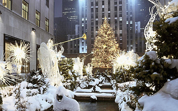 New York Christmas. New York Christmas Background HD wallpaper