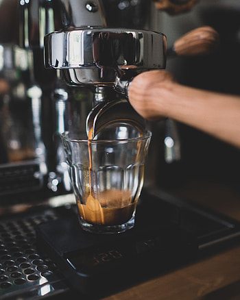 Coffee, Miscellanea, Miscellaneous, Glass, Metal, Metallic, Drink, Beverage, Coffee Machine HD phone wallpaper