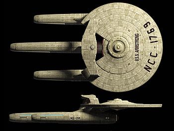 USS Armstrong, armstrong, ship, star trek, scifi HD wallpaper