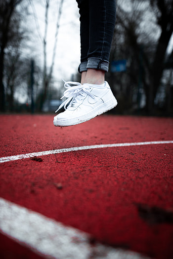 Miscellanea, Miscellaneous, Legs, Sneakers, Bounce, Jump HD phone wallpaper