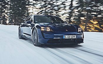 Porsche Taycan Turbo Sport Turismo, , offroad, 2022 cars, winter, electric cars, 2022 Porsche Taycan, german cars, Porsche HD wallpaper