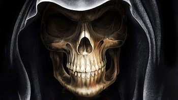 Scary Skeleton HD wallpaper