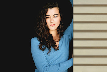 Pretty, celebrity, Cote De Pablo HD wallpaper