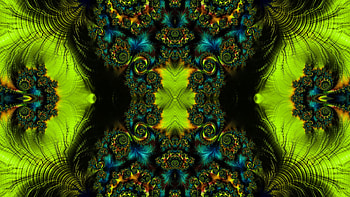 Trippy Psychedelic Fractal, trippy, psychedelic, aesthetic, green, Abstract, fractal, abstract green HD wallpaper
