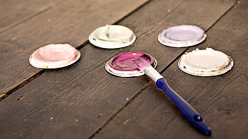 Colours(Anca where are you?), brush, abstract, 3d, floor, colours HD wallpaper