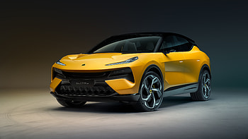 Yellow Lotus Eletre 2023 Car 3 Cars HD wallpaper
