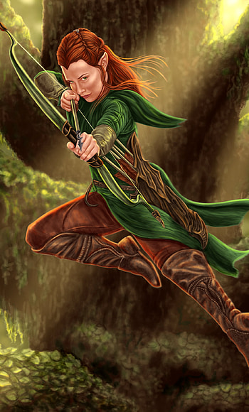 Tauriel character, Movies, Hobbit series, Evangeline Lilly HD phone wallpaper